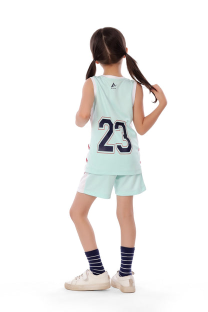 Light Blue Basketball Kit 0031-GR