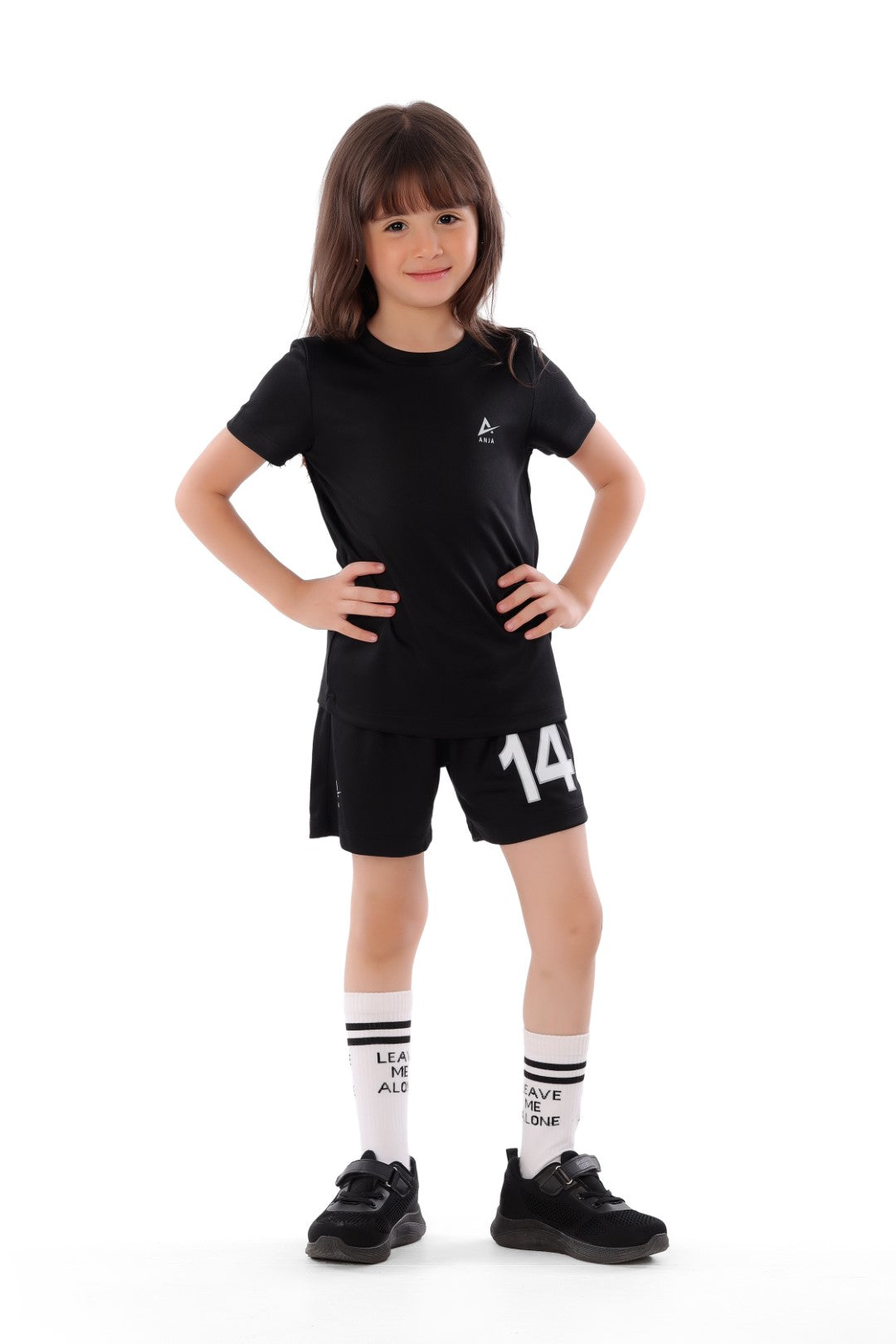 Black Football Kit 0046-GR