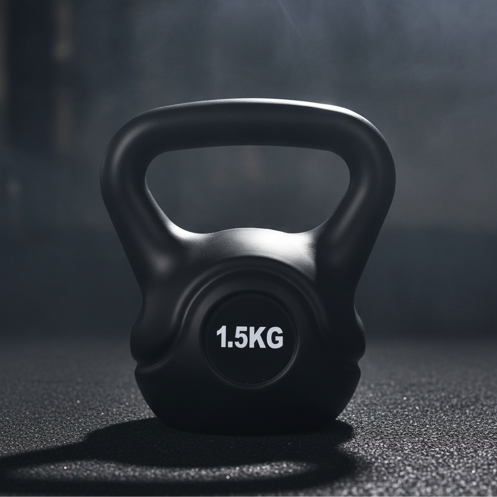 Athlete Home Plastic Cement Kettlebell - Professional Grade Ergonomic Weight for Strength Training, Functional Fitness & Full Body Home Gym Workouts in Egypt