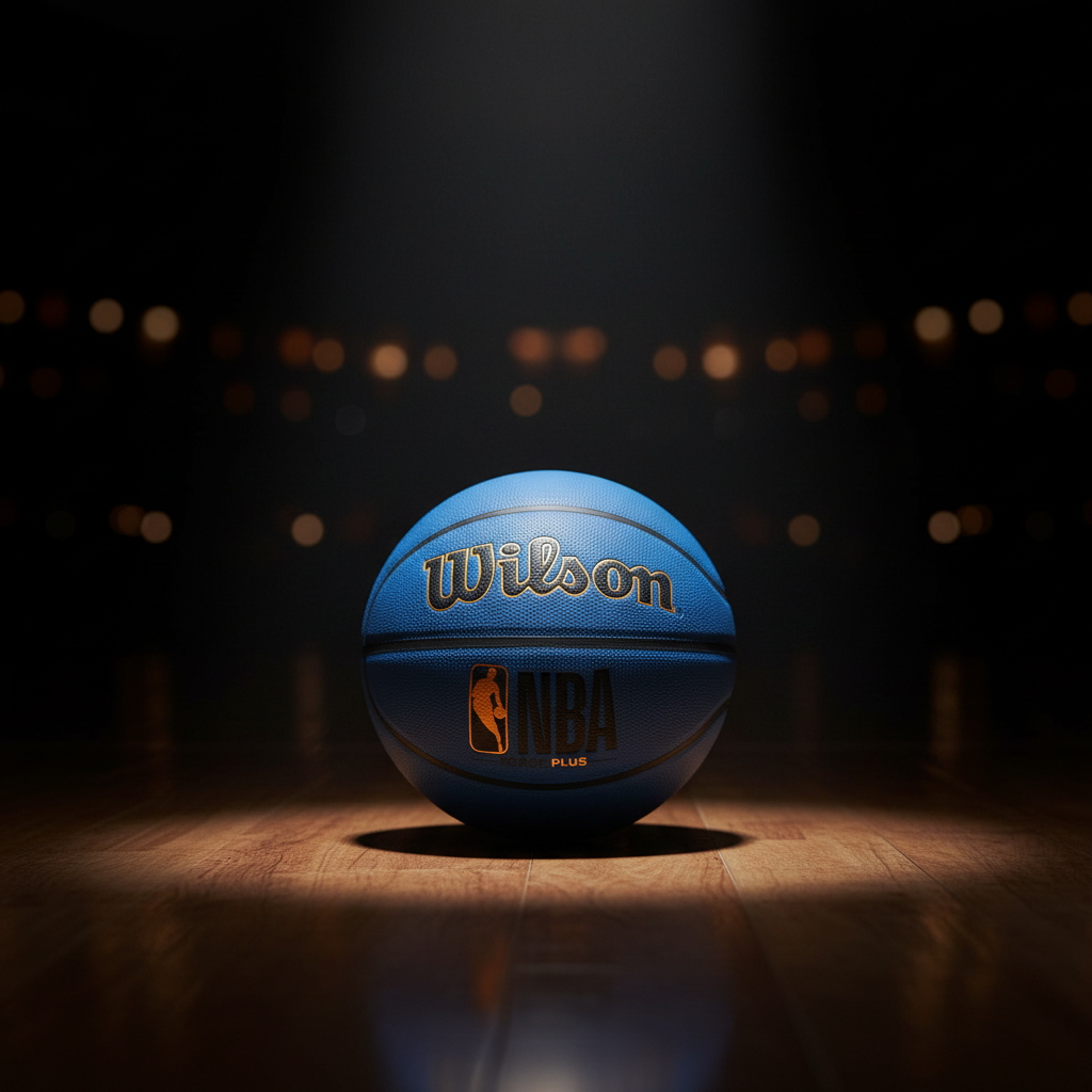 كرة سلة ويلسون NBA Forge Plus - مقاس رسمي 7 | كرة عالية الأداء للملاعب الخارجية بقبضة قوية ومتانة فائقة للملاعب المصرية