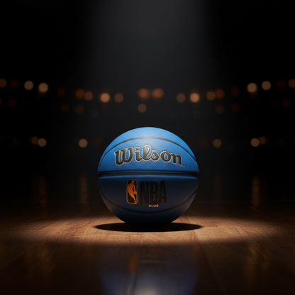 كرة سلة ويلسون NBA Forge Plus - مقاس رسمي 7 | كرة عالية الأداء للملاعب الخارجية بقبضة قوية ومتانة فائقة للملاعب المصرية