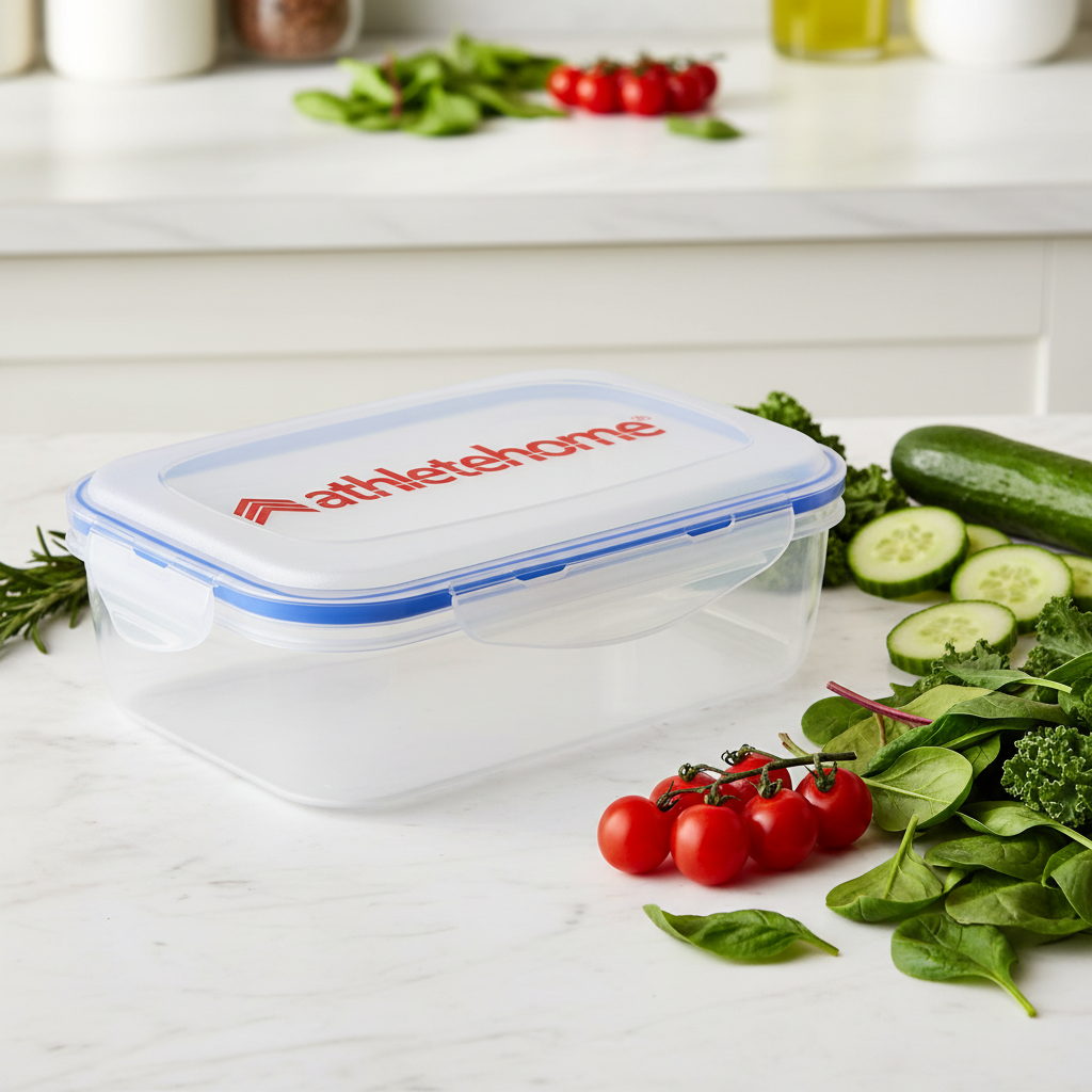Athlete Home Food Container | Leakproof & Durable | Perfect for Meal Prep, Snacks & Leftovers