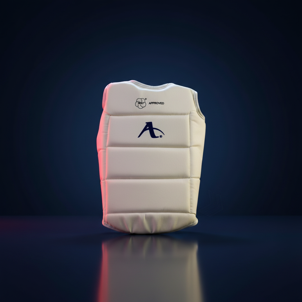 WKF Approved Karate Body Protector | Professional Martial Arts Chest Guard for Competition & Training | Lightweight Impact-Absorbing Torso Protection