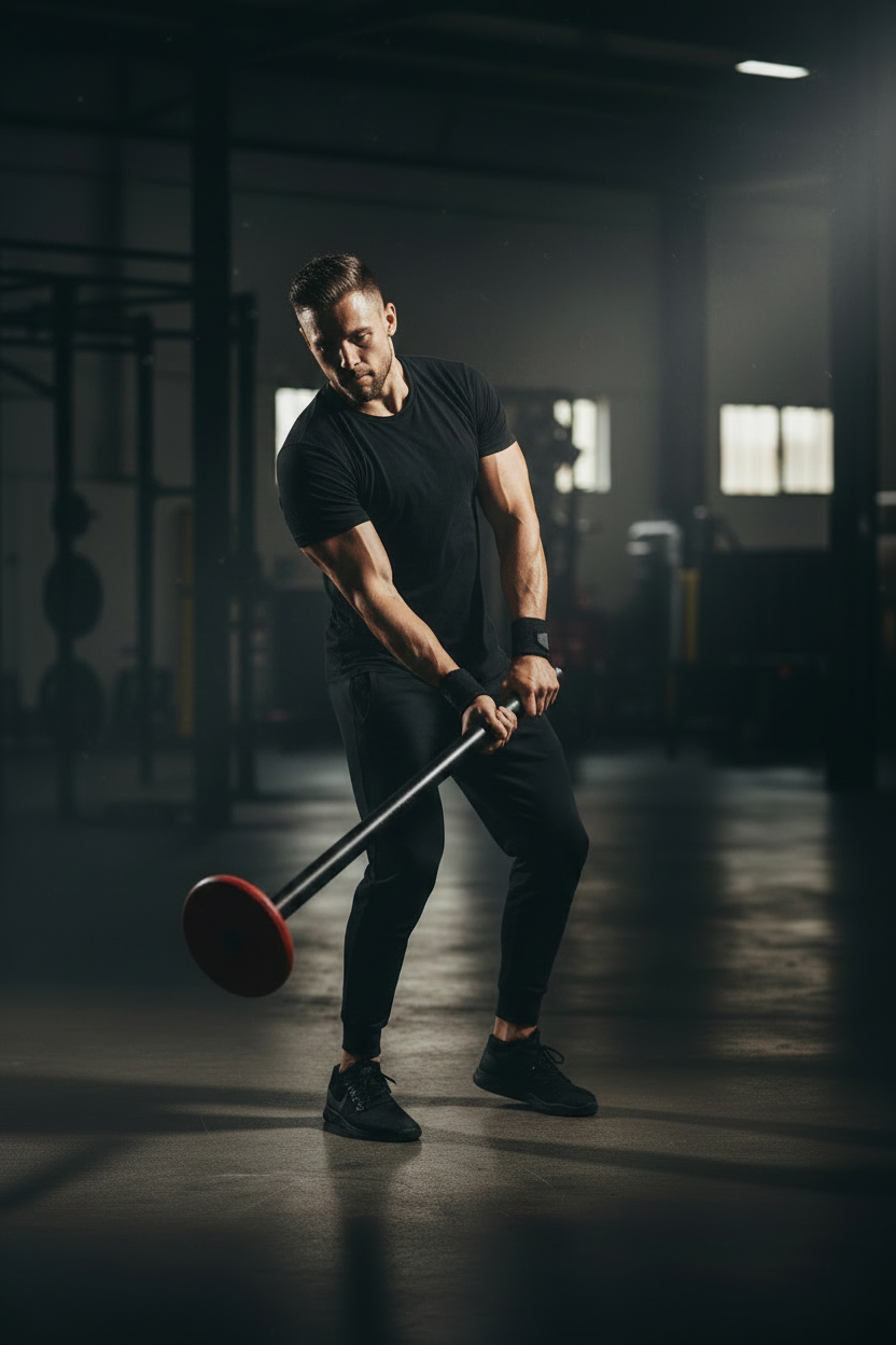 Athlete Home Steel Macebell Without Plates | Functional Training Tool for Full Body Strength, Core Power & Shoulder Mobility | Unconventional Strength Training Mace