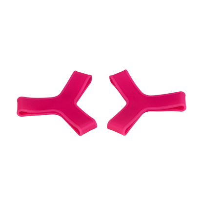 Ergonomic Silicone Barbell Grips | Ultimate Hand Protection & Callus Guard for Weightlifting | Enhances Grip for Deadlifts, Pull-ups & Rows | Pink