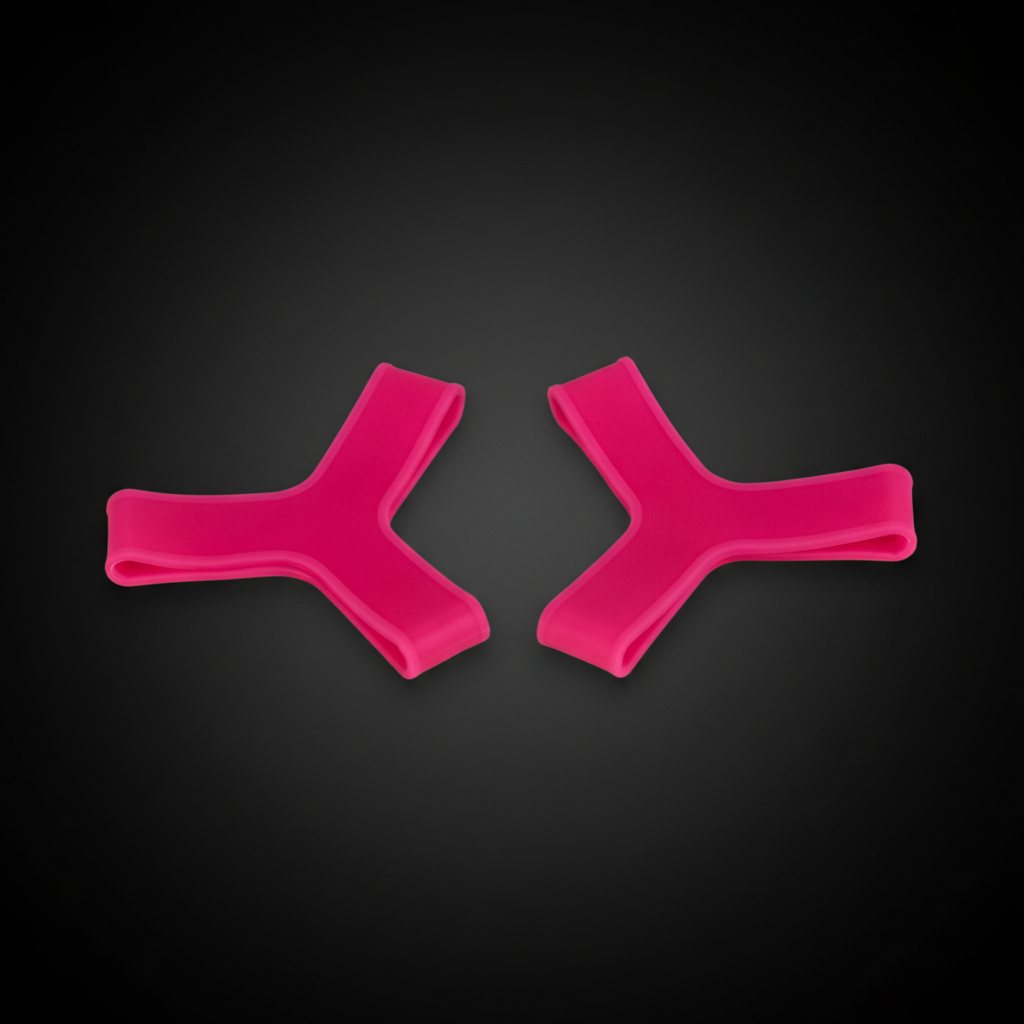Ergonomic Silicone Barbell Grips | Ultimate Hand Protection & Callus Guard for Weightlifting | Enhances Grip for Deadlifts, Pull-ups & Rows | Pink