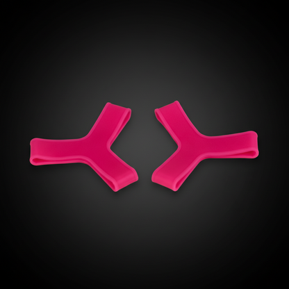 Ergonomic Silicone Barbell Grips | Ultimate Hand Protection & Callus Guard for Weightlifting | Enhances Grip for Deadlifts, Pull-ups & Rows | Pink