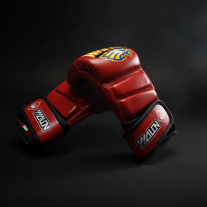 Walon Eagle Pro MMA Sparring & Grappling Gloves - Professional Grade Hand Protection with Reinforced Wrist Support for Heavy Bag Training, Kickboxing & Combat Sports in Egypt