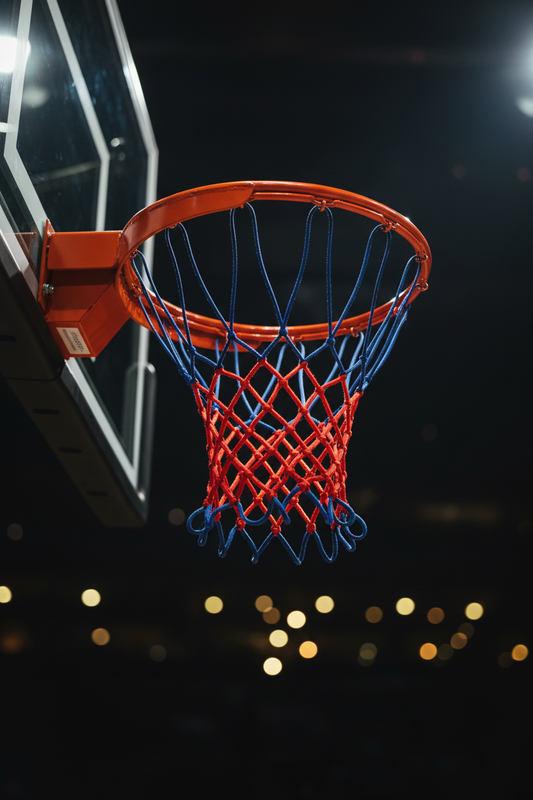 Professional Breakaway Basketball Net only Without ring : Heavy-Duty, Spring-Loaded, Wall-Mountable Hoop with All-Weather Net for Indoor/Outdoor Use in Egypt Without ring