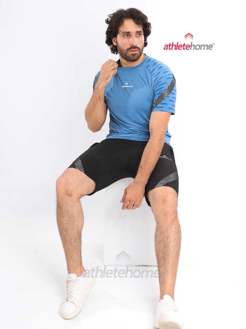 Athlete Home Men's Workout Set | Shorts & T-Shirt | Ideal for Gym, Running & Sports