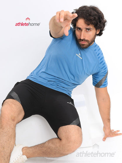 Athlete Home Men's Workout Set | Shorts & T-Shirt | Ideal for Gym, Running & Sports