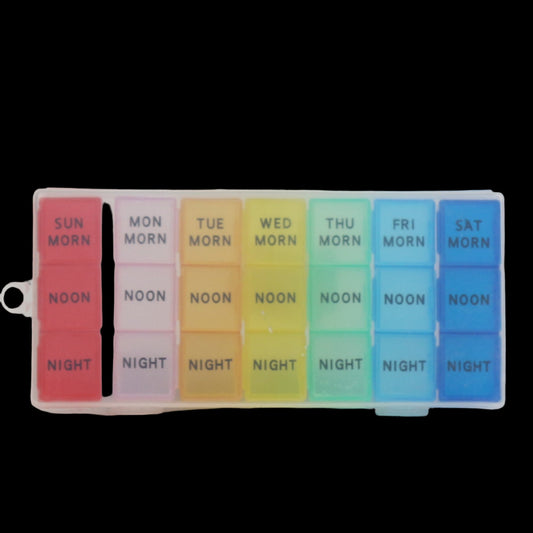 Weekly Pill Organizer 3 Column