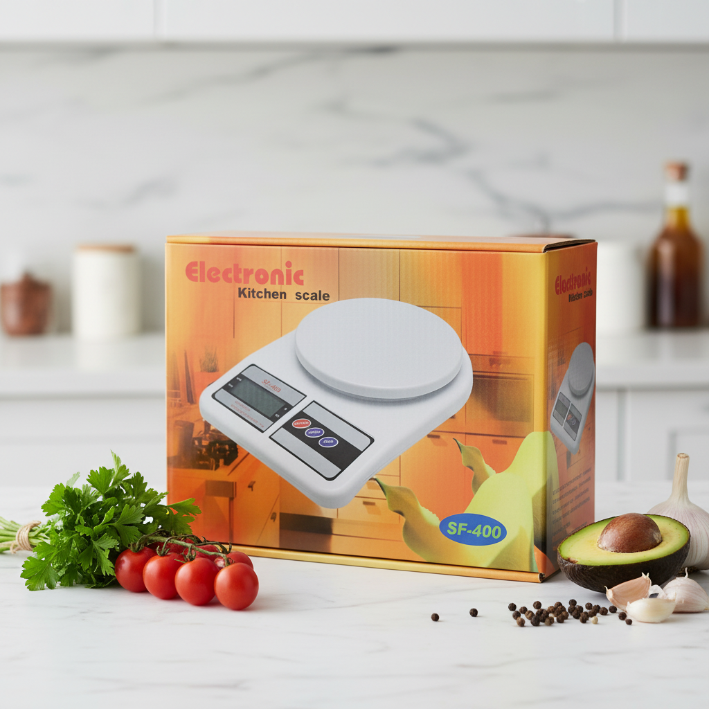 Precision Digital Nutrition Scale | SF-400 Electronic Food & Kitchen Scale for Accurate Meal Prep, Diet Management, and Perfect Macro Tracking