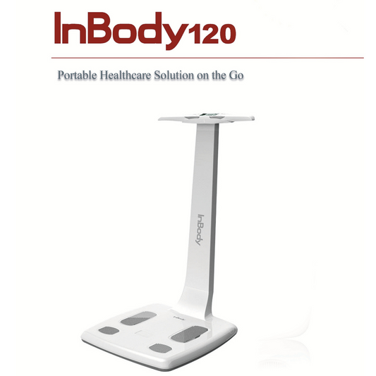 تحليل تكوين الجسم الاحترافي بجهاز InBody 120 من Athlete Home | قياس دقيق لكتلة العضلات ونسبة الدهون ومعدل الأيض | تتبع تقدمك الرياضي بدقة علمية