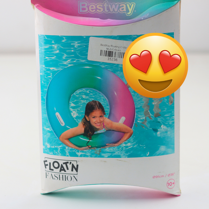 عوامة سباحة بست واي Float'N Fashion - الحل الأمثل للاستشفاء العضلي والاسترخاء بعد التمرين - تصميم أنيق ومتين بألوان متعددة ليوم راحتك 
