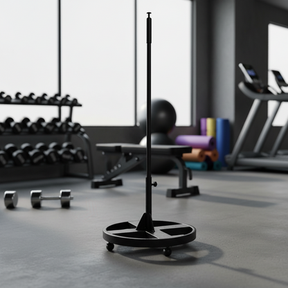 Pro-Rhythm Heavy-Duty Adjustable Speedball Stand | Freestanding Boxing Platform with Cast Iron Base for Home Gym, MMA Training & Fitness Workouts