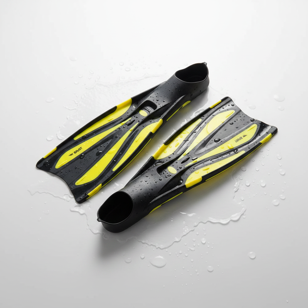 SPURT Professional Training Swim Fins | High-Propulsion Vented Fins for Power, Speed & Leg Strength - Ideal for Pool Swimming & Snorkeling in Egypt