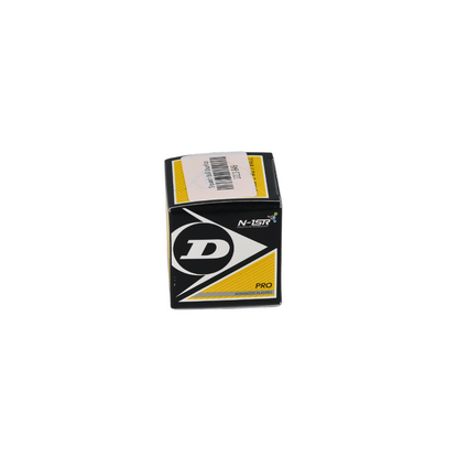 Dunlop Pro Double Yellow Dot Squash Balls - Official WSF & PSA Competition Ball with N-1SR Technology for Advanced & Tournament Players