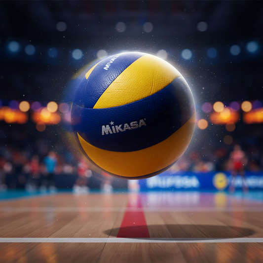 Mikasa Professional Volleyball - Official-Grade Indoor Match & Training Ball for Superior Grip, Control, and Durability | High-Performance Sports Equipment in Egypt