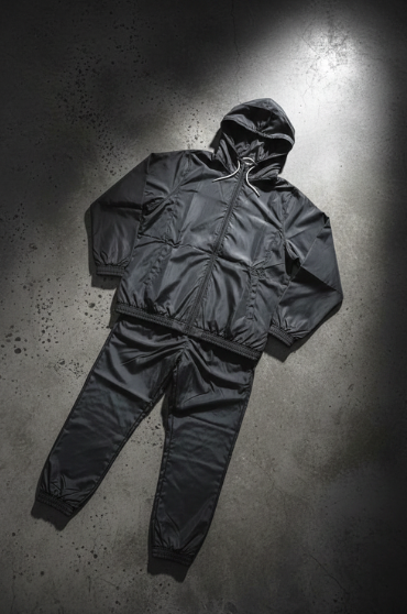 Heavy-Duty Waterproof Sweat Sauna Suit Set with Hood | Thermal Weight Loss & Calorie Burn Tracksuit for Cardio, Running & Weight Cutting