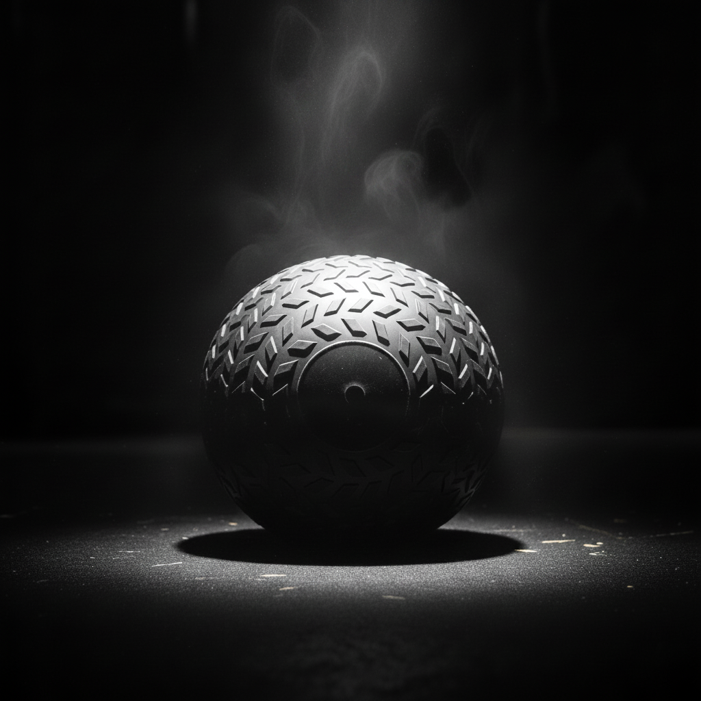 Athlete Home Slam Ball - Textured Grip, Ideal for Strength Training and CrossFit