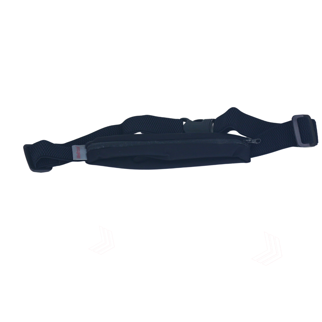 Athlete Home 'Stealth' Running Belt | Ultra-Slim No-Bounce Waist Pack for Phone, Keys & Gels | Adjustable & Water-Resistant for Marathon, Gym & Travel