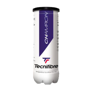 Tecnifibre CHAMPION  TUBES DE 3 BallES DE Tennis