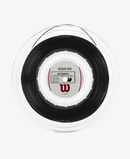 REVOLVE SPIN 17 TENNIS STRING - 200M REEL