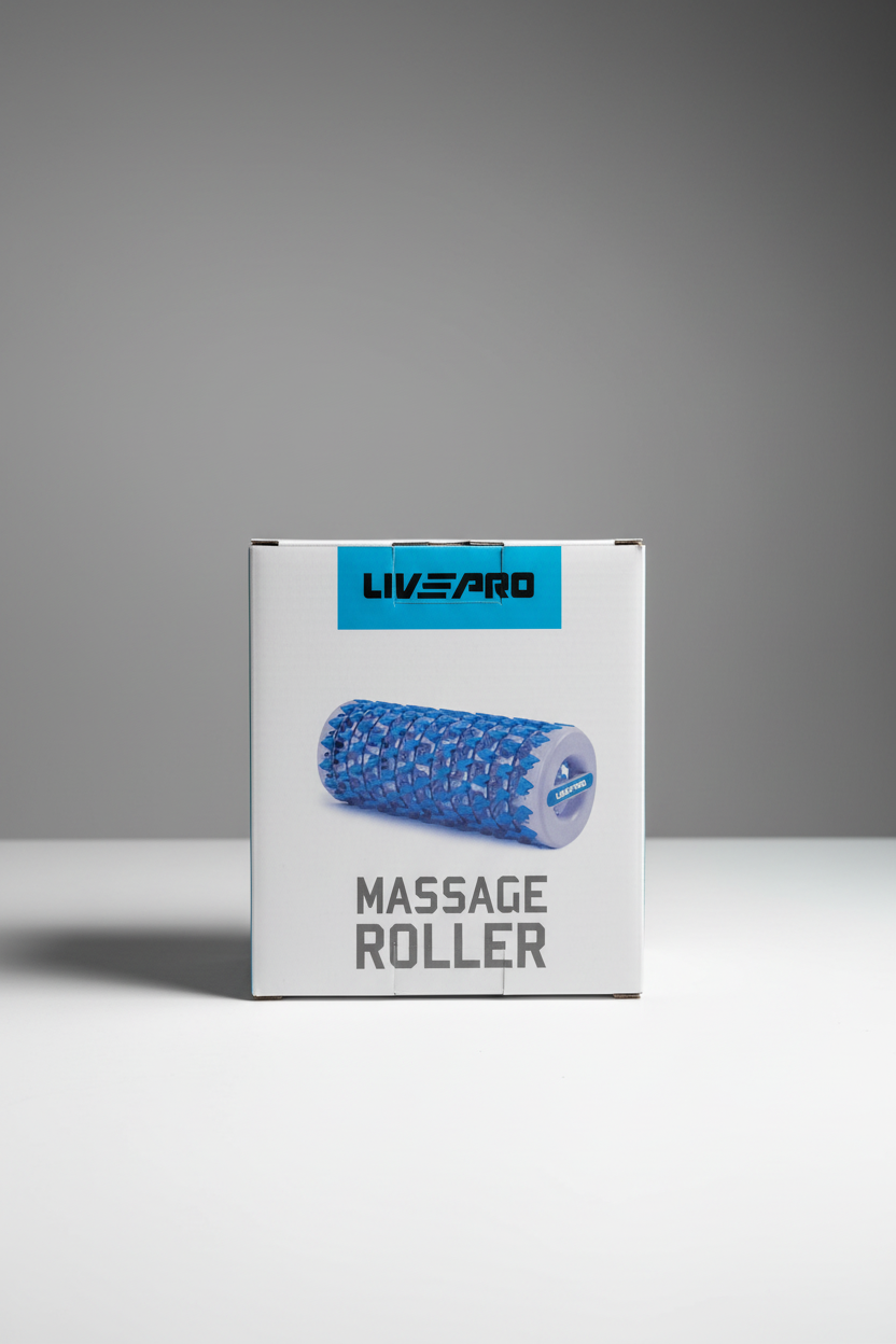Athlete Home 'Regenerate' Pro Deep Tissue Foam Roller: Textured Massage Roller for Muscle Recovery, Myofascial Release, and Injury Prevention