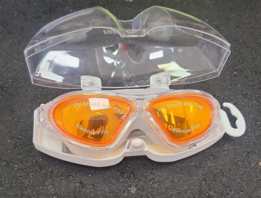Ignite Pro Performance Swim Goggles -  | High-Contrast Anti-Fog & UV Lenses | Leak-Proof Custom Fit for Open Water, Competition, and Fitness Swimming