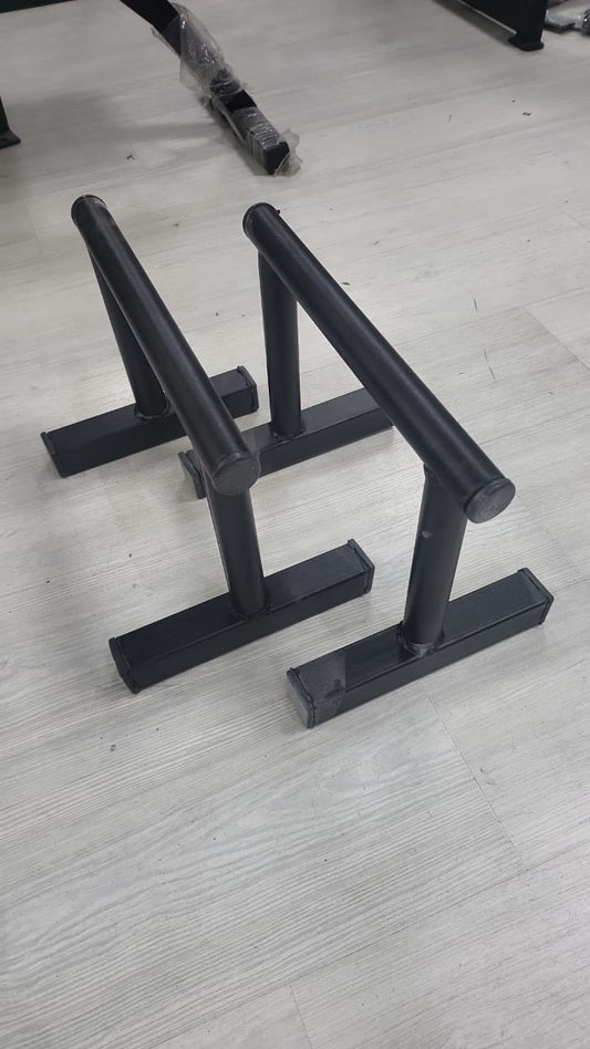 Athlete Home Heavy-Duty Steel Parallettes | High Dip Bars for Calisthenics, Gymnastics, and Full Body Strength Training | Perfect for Home Gyms in Egypt
