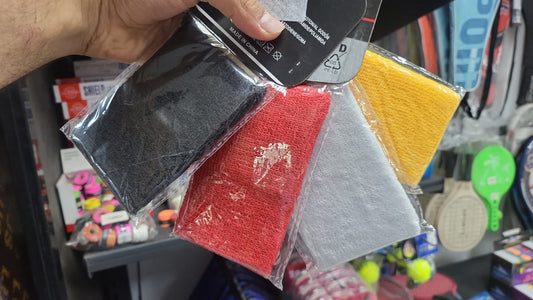 Athlete Home Performance Sweatbands | Ultra-Absorbent Terry Cloth Sports Wristbands for Tennis, Gym, and Fitness | Multi-Color Pack for Men & Women in Egypt (Paid by piece)