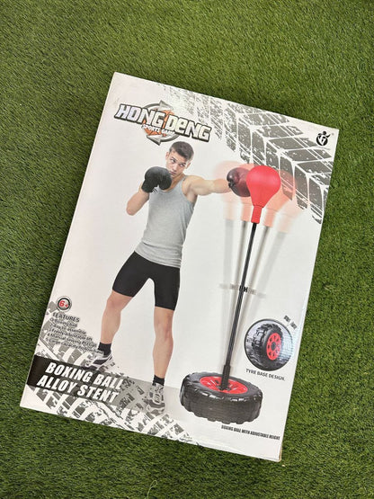 Boxing Reflex Ball with Adjustable Alloy Stand – Freestanding Punching Ball for Boxing, MMA, Cardio & Stress Relief | Athlete Home Egypt