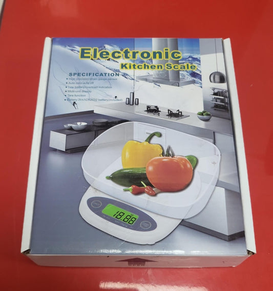 Digital Electronic Kitchen Food Scale – High Precision LCD Weight Scale for Meal Prep, Dieting, Keto, and Fitness – Battery Included – Best for Athletes & Healthy Lifestyle in Egypt