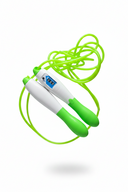 High-Performance Digital Jump Rope with Built-In Counter – Speed Skipping Rope for Weight Loss, Cardio, and HIIT Training – Ideal for Home & Gym Workouts – Athlete Home Egypt