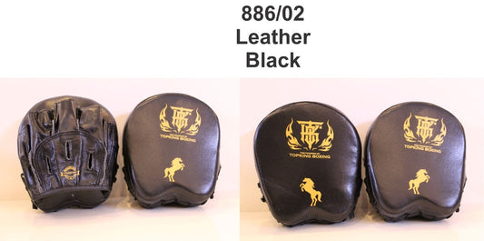TOPKING Leather Focus Mitts | Premium Boxing Pads for Professional & Home Training in Egypt