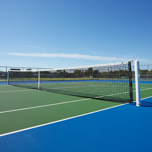 Standard Tennis Net for Professional & Recreational Play | Durable, Adjustable Outdoor/Indoor Tennis Net for Doubles Matches