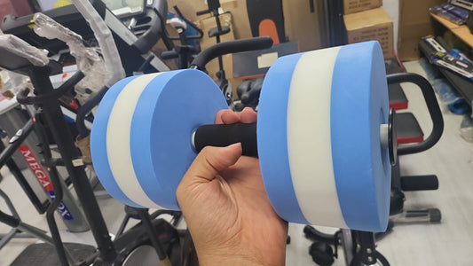 دمبل مائي فوم | معدات التمارين المائية والأيروبيك المائي للتقوية وإعادة التأهيل