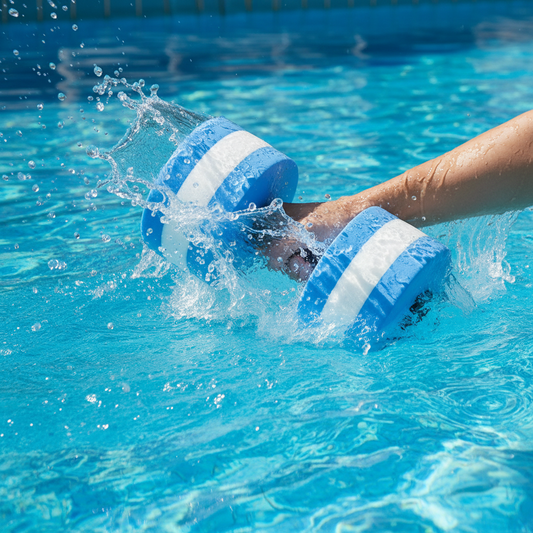 Foam Aqua Dumbbell | Water Aerobics & Aqua Fitness Training Equipment