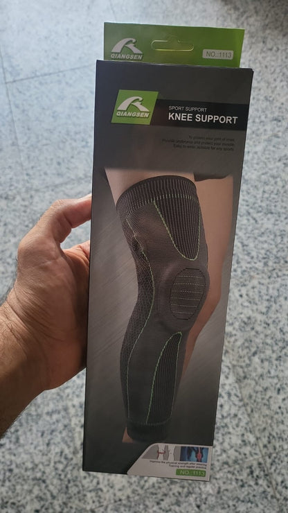 Qiangsen Knee Support Brace for Sports & Training – Compression Sleeve for Joint Protection, Pain Relief & Injury Prevention – Men & Women Fitness Gear Egypt
