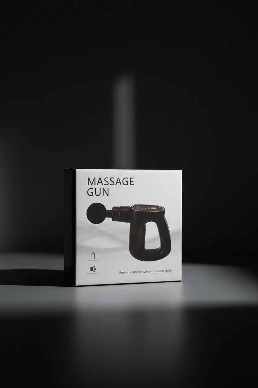 Massage Gun Deep Tissue Percussion Massager – Muscle Recovery, Pain Relief, and Blood Circulation Booster – Professional Handheld Massager for Athletes and Fitness Enthusiasts in Egypt