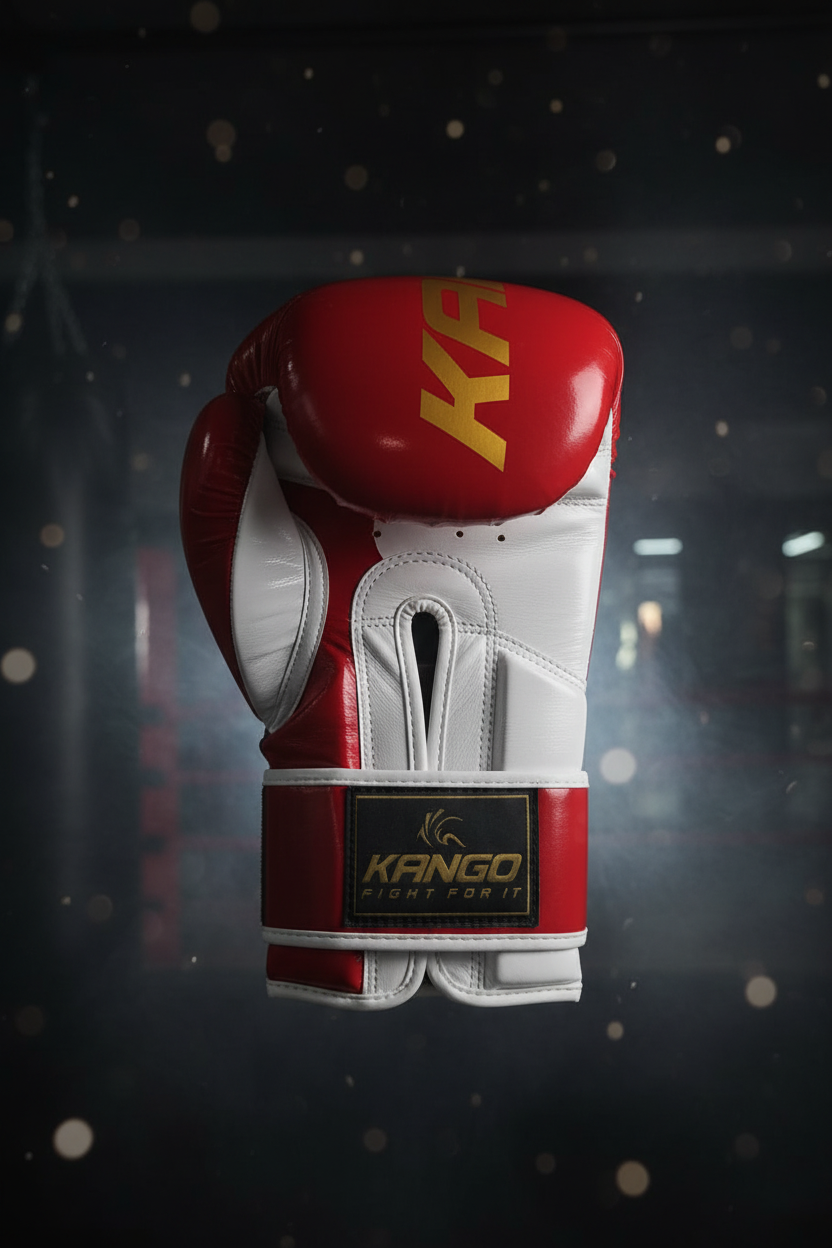 KANGO Boxing Gloves | Premium PU Leather Training Gloves for Boxing, Muay Thai & Fitness Workouts | Shock-Absorbing, Wrist-Support Sparring Gloves for Men & Women in Egypt
