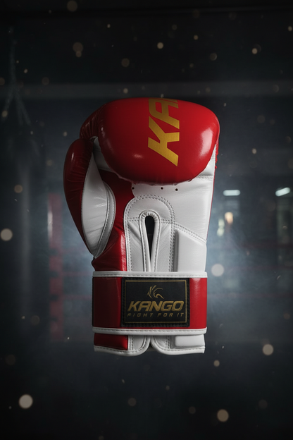 KANGO Boxing Gloves | Premium PU Leather Training Gloves for Boxing, Muay Thai & Fitness Workouts | Shock-Absorbing, Wrist-Support Sparring Gloves for Men & Women in Egypt