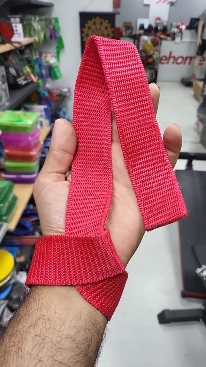 Athlete Home Premium Lifting Straps with Wrist Support | Heavy Duty Deadlift & Pull Training Straps for Gym | Grip Strength Enhancer, Injury Prevention, Comfort Padding