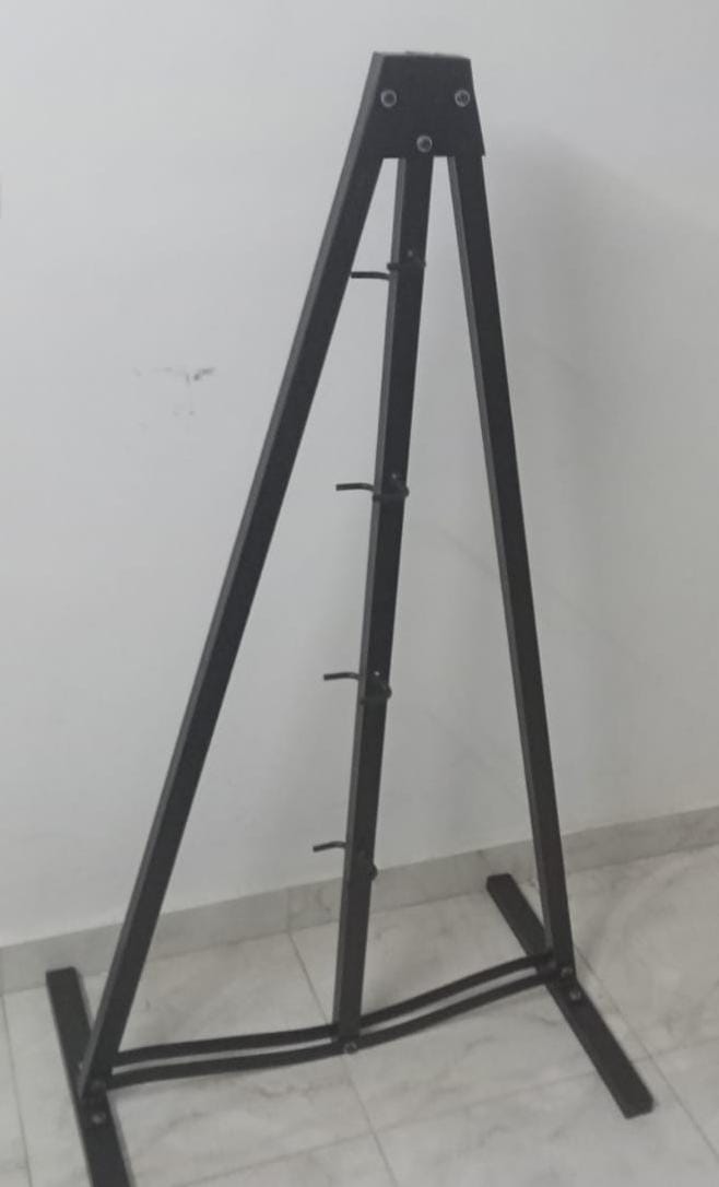 ستاند تخزين أقراص الأوزان الأوليمبية ثقيل التحمل | رف تنظيم الحديد للجيم المنزلي والتجاري | حامل أقراص قوي من钢 لتوفير المساحة للرياضيين في مصر