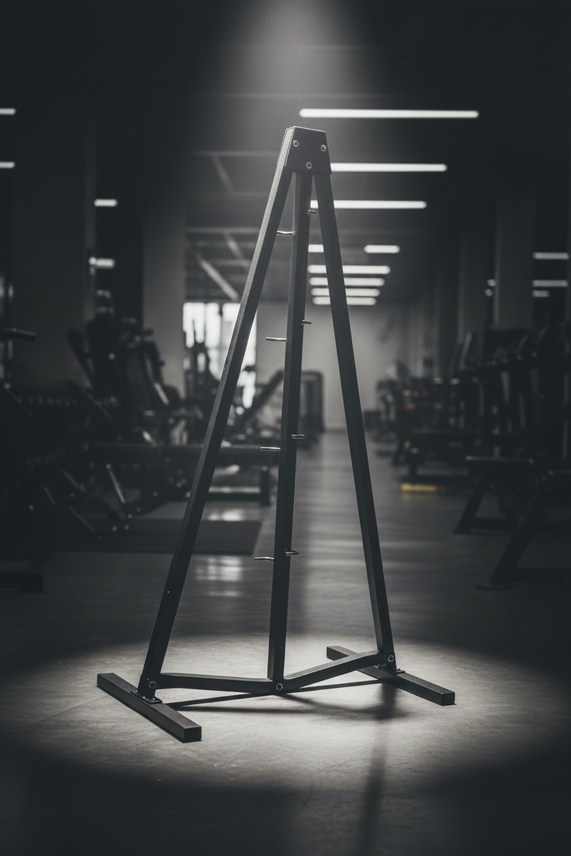 Heavy-Duty Weight Plate Storage Rack | Olympic Plate Tree Stand | Home Gym & Commercial Gym Organizer | Steel Plate Holder for Strength Training Athletes in Egypt
