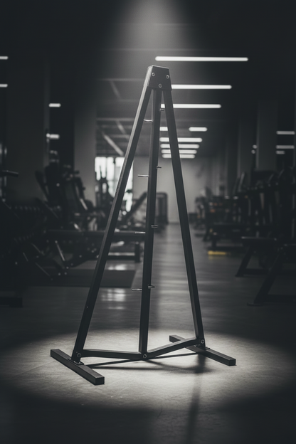 Heavy-Duty Weight Plate Storage Rack | Olympic Plate Tree Stand | Home Gym & Commercial Gym Organizer | Steel Plate Holder for Strength Training Athletes in Egypt
