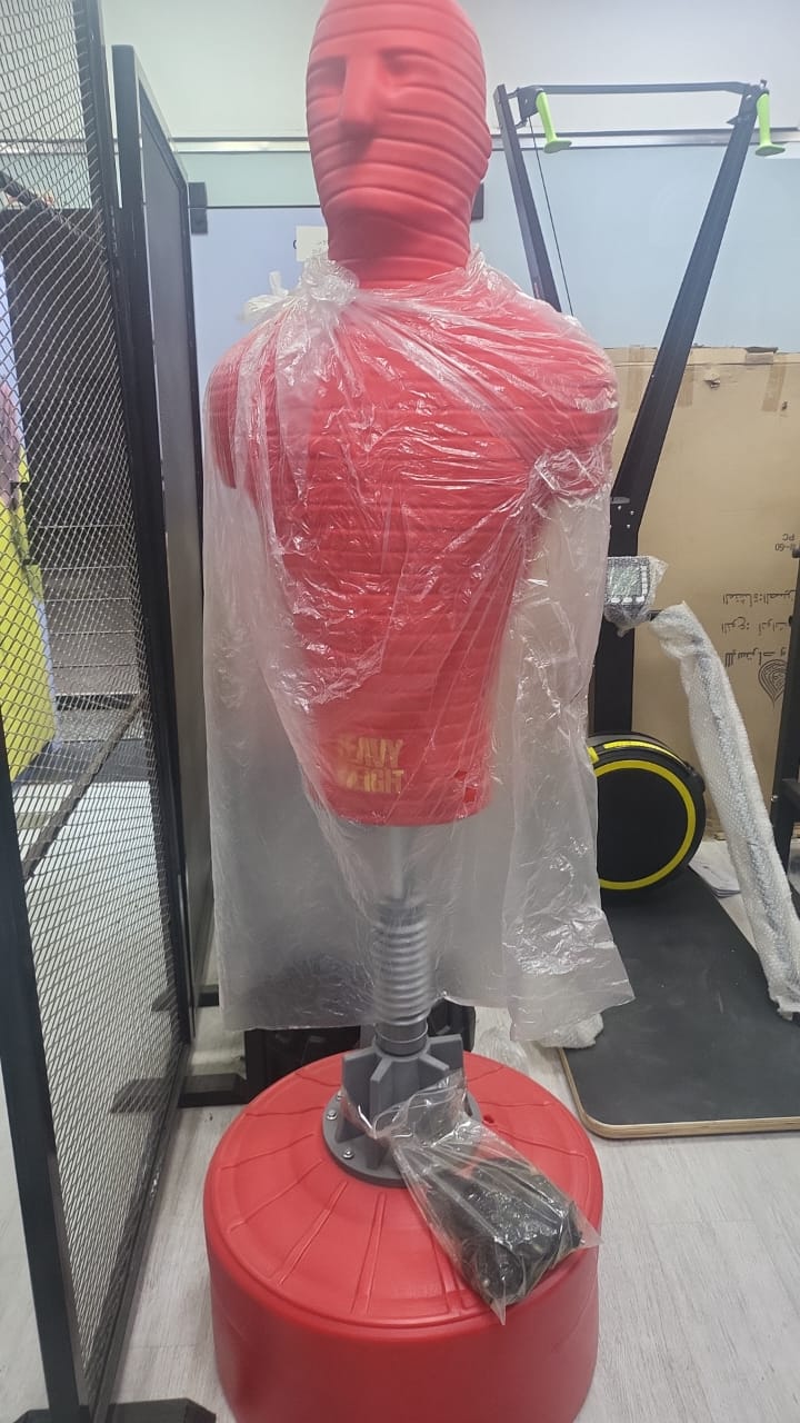 Free-Standing Human Boxing Dummy | Full-Size Punching Man for Boxing, MMA & Self-Defense Training | Heavy Stable Base | Durable Realistic Design for Home & Commercial Gyms