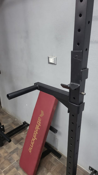 مصفوفة تمارين متعددة الاستخدام مع مقعد قابل للتعديل - جهاز رفع الأثقال المتكامل لصالة رياضية منزلية