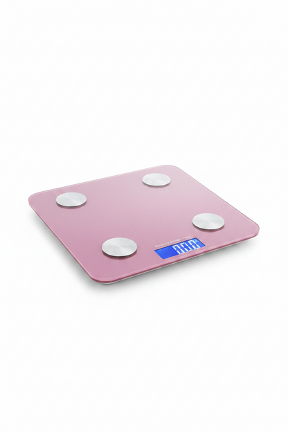 Smart Body Fat Scale Digital Body Composition Analyzer – High Accuracy Weight Scale Measuring Body Fat %, Muscle Mass & BMI | Stylish Home Fitness Scale for Athletes & Wellness Enthusiasts